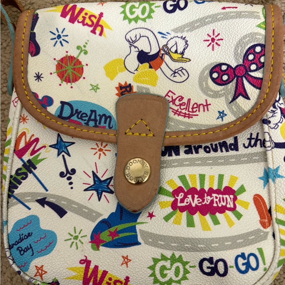 Dooney & Bourke Colorful Backpack with Playful Print